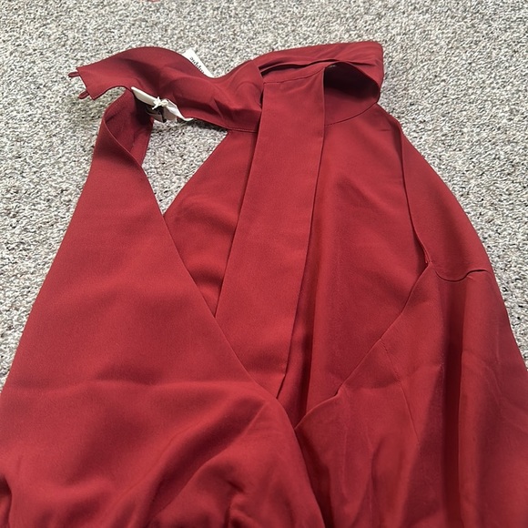 Haute hippie mini halter dress size L - Picture 14 of 14